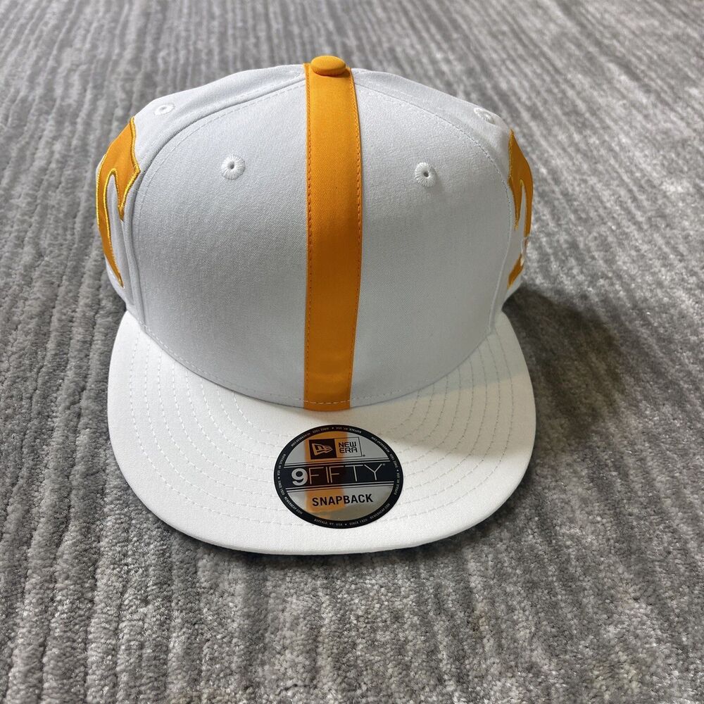 Tennessee Volunteers Hat Cap SnapBack New Era 9FIFTY White Helmet Hat Big Logo